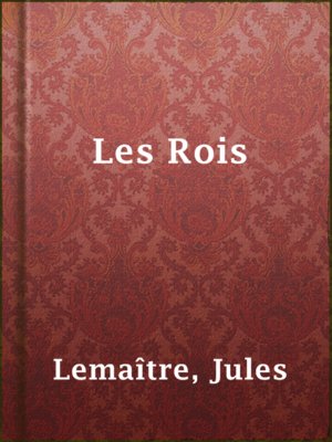 cover image of Les Rois